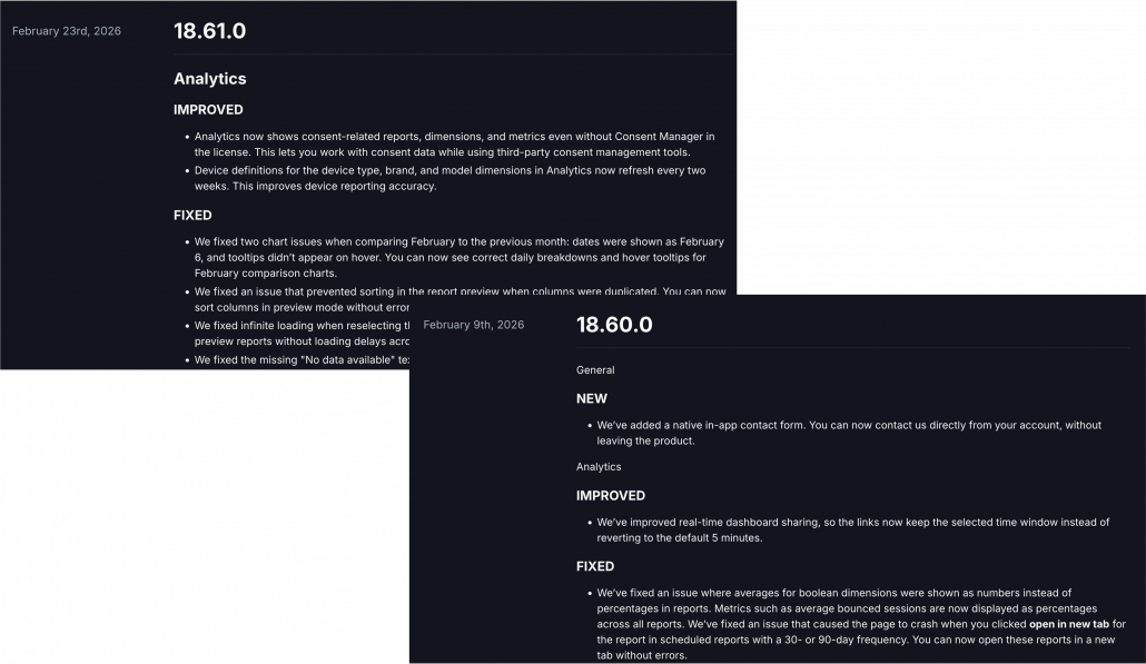 Piwik PRO- Sequenzielle Audiences & mehr Transparenz im Tag Manager